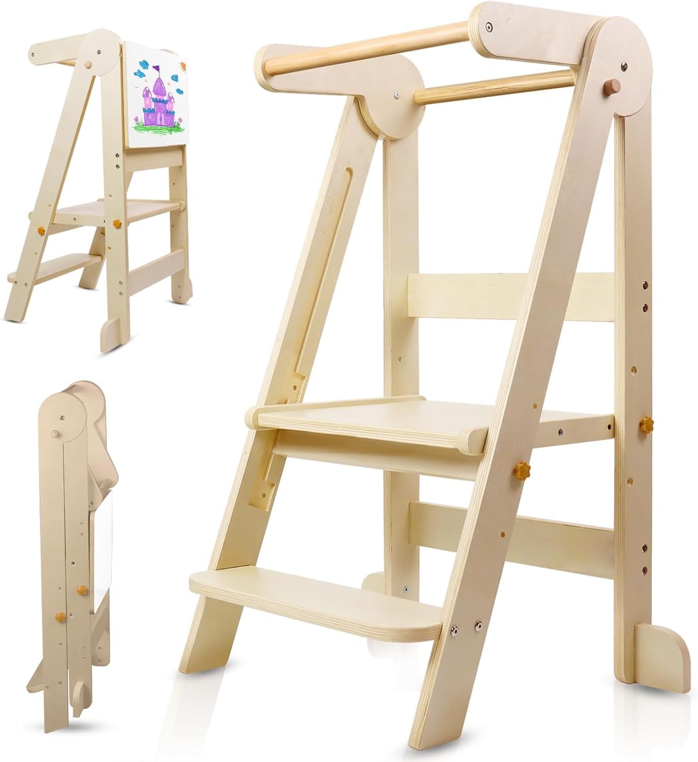 Toddler Learning Tower - Складная кухонная башня для малышей, детский