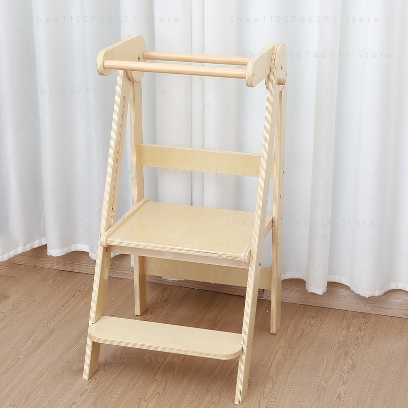 Toddler Learning Tower - Детская складная обучающая подставка-стремянка с поручнями
