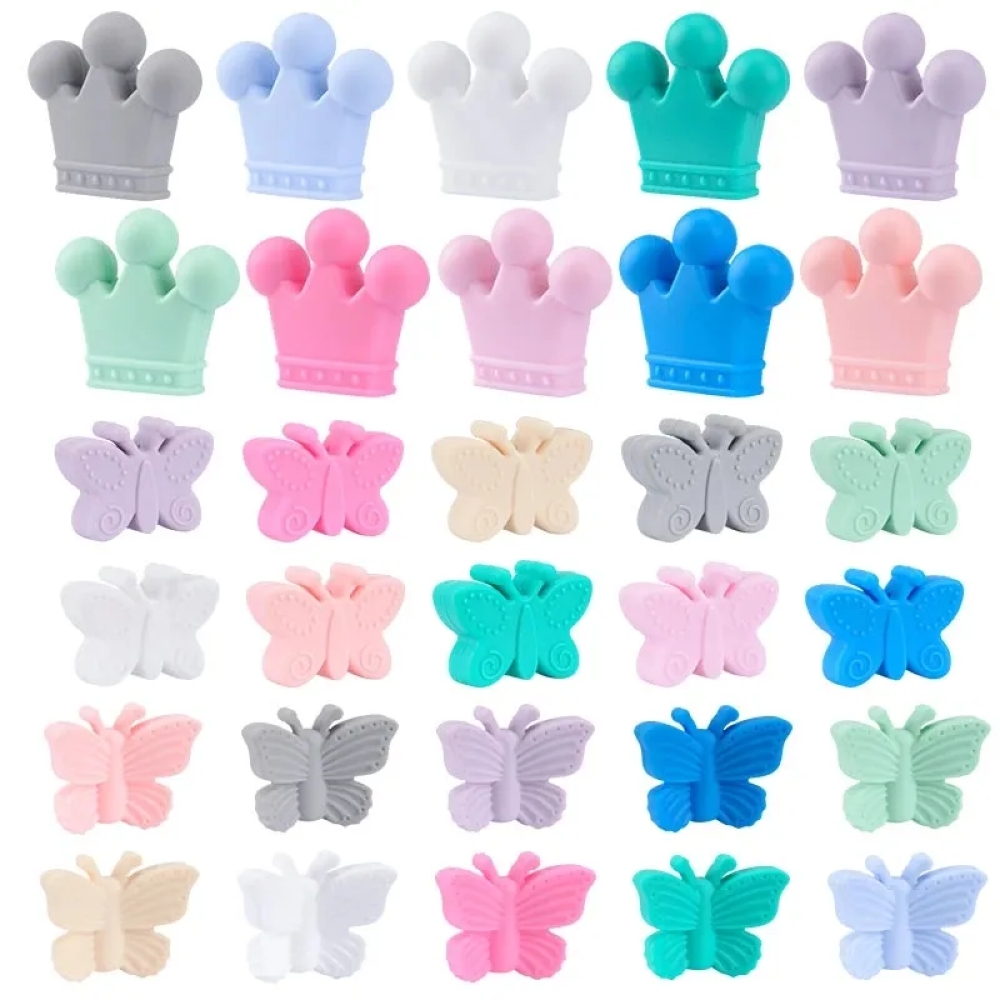 Baby Products Discount - ГОРЯЧАЯ ПРОДАЖА 10 шт./лот силиконовые бусины