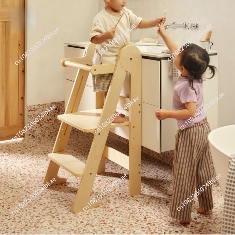 Toddler Learning Tower - Деревянная складная обучающая башня-стремянка для детей,