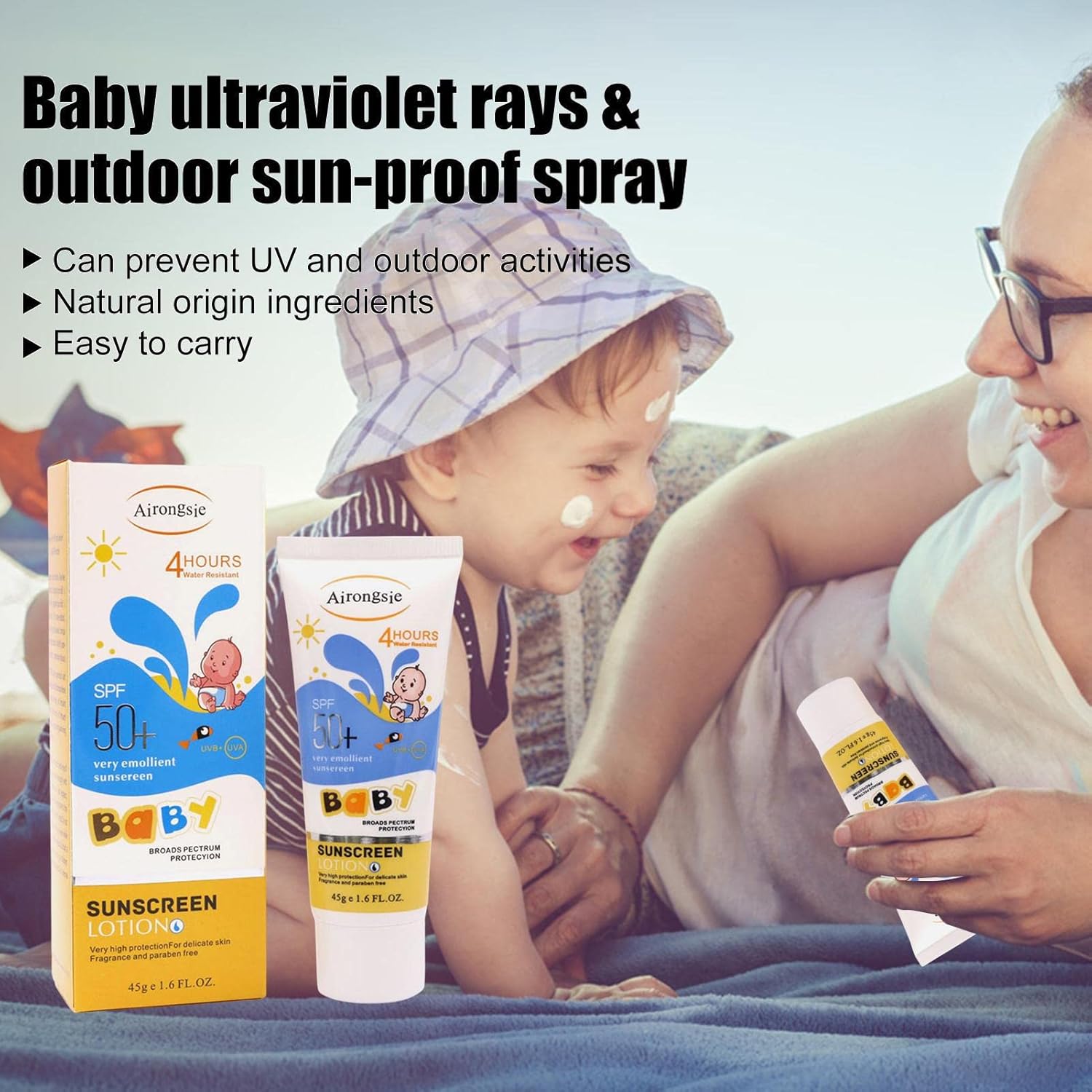 Детский солнцезащитный крем За – обзор и цена Baby Sunscreen Lotion
