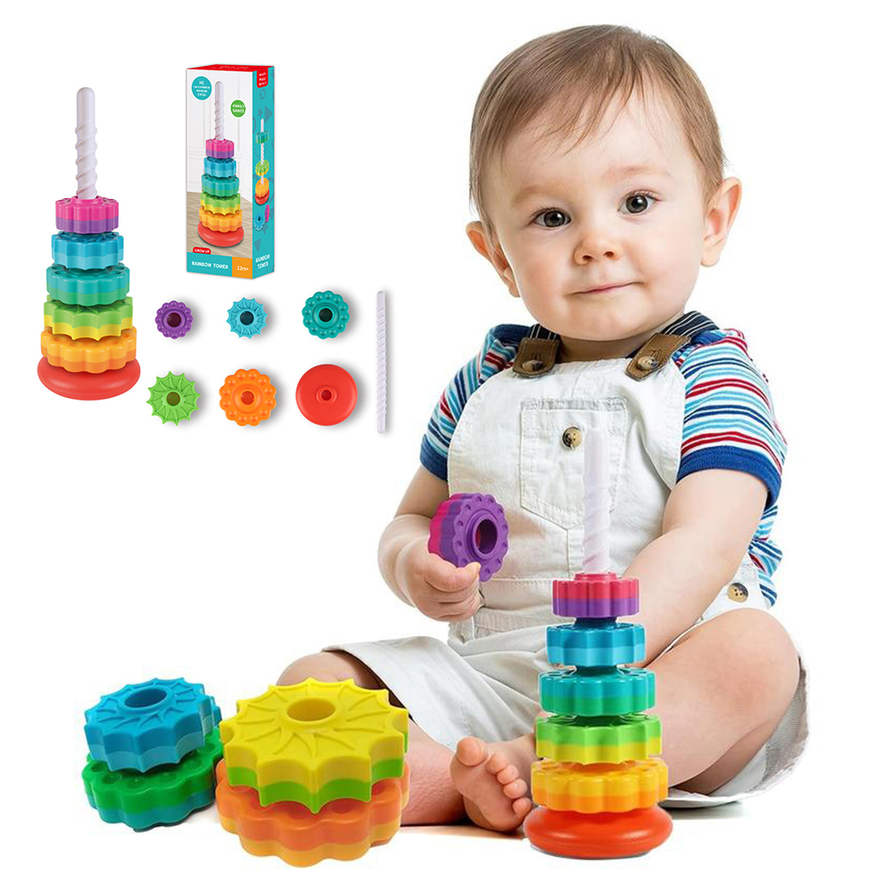 Радужная игрушка-башня для мал – обзор и цена Toddler Learning Tower