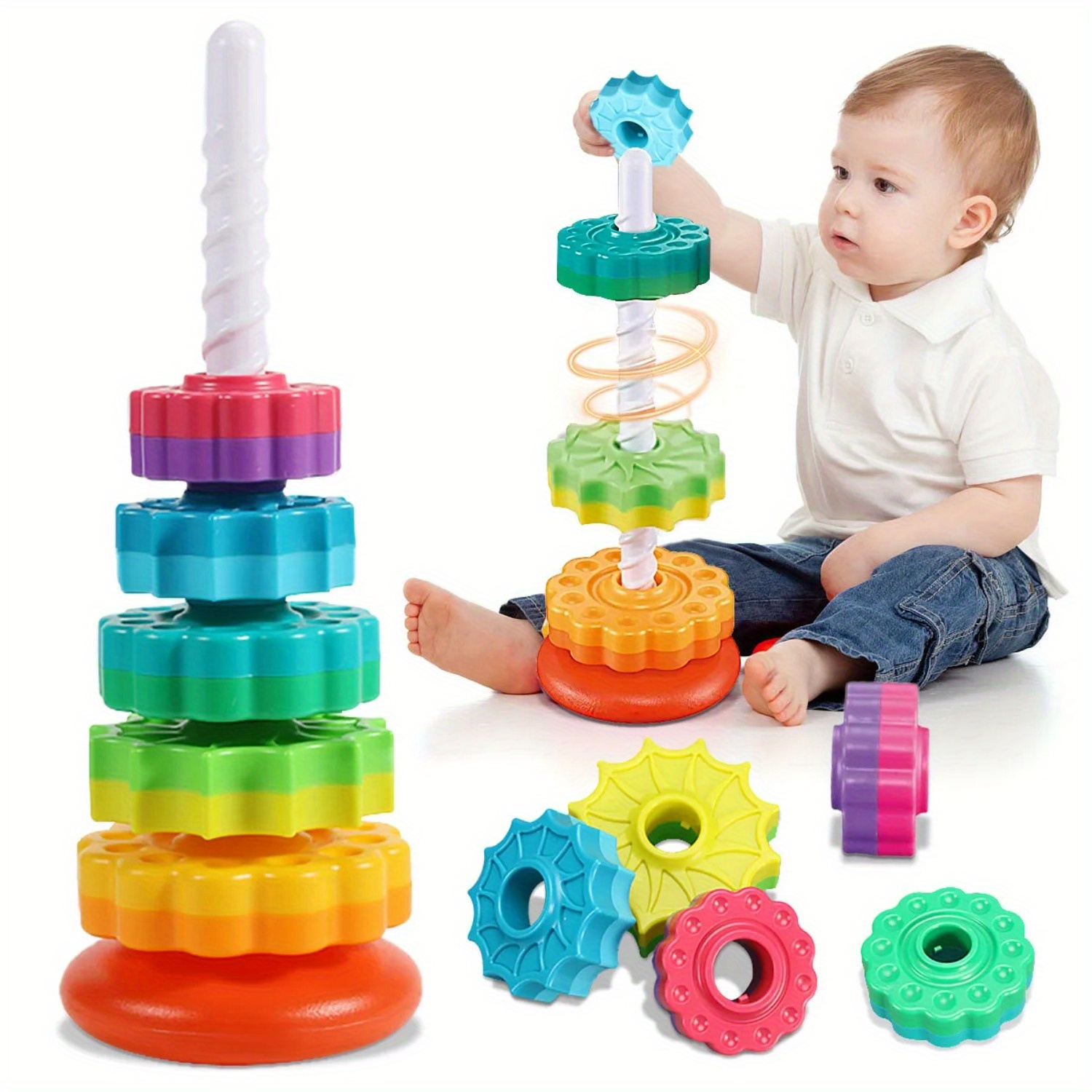 Вращающаяся игрушка-головоломк – обзор и цена Toddler Learning Tower
