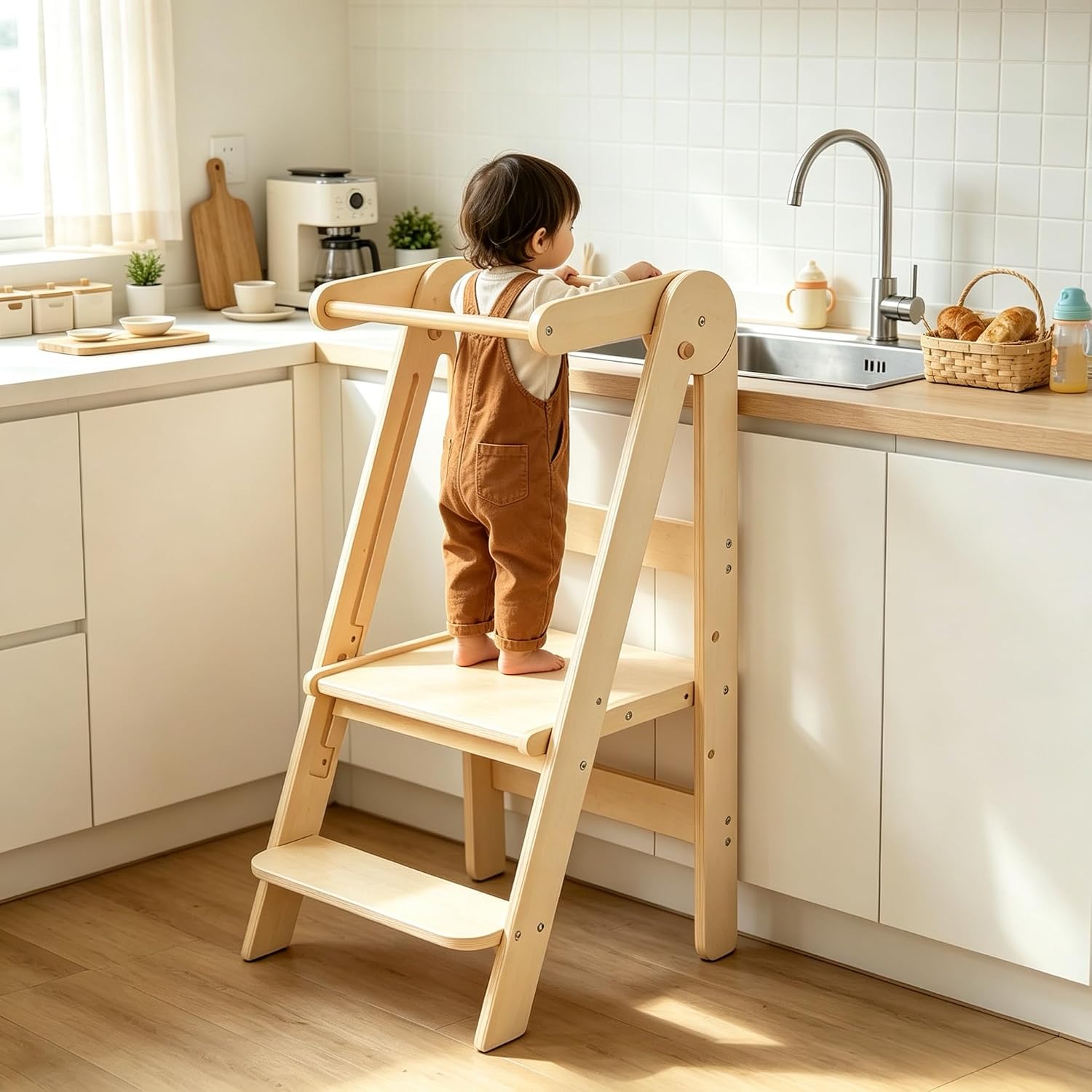 Складная детская башня-стремян – обзор и цена Toddler Learning Tower