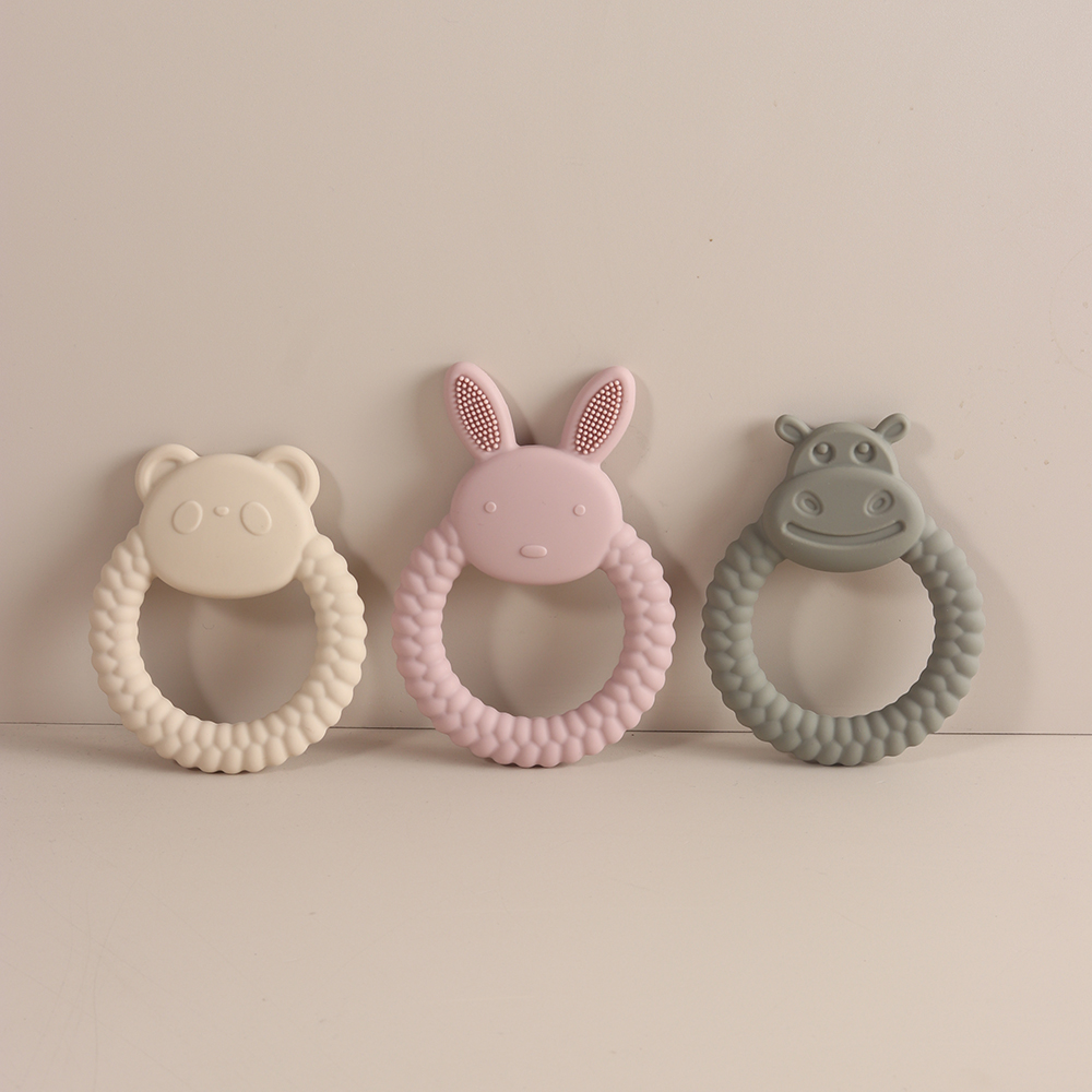 Милый силиконовый прорезывател – обзор и цена Baby Products Rabbit